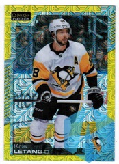 2020-21 O-Pee-Chee Platinum Yellow Traxx 114/249 Kris Letang #24